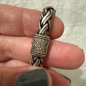 John Hardy sterling silver icon bracelet